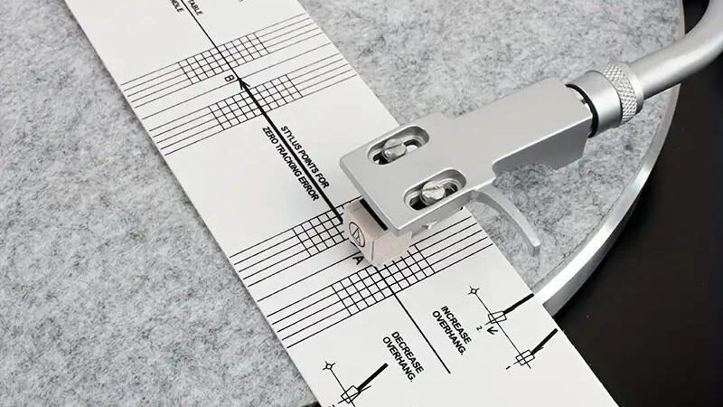 protractor para calibración de capsulas fonocaptoras